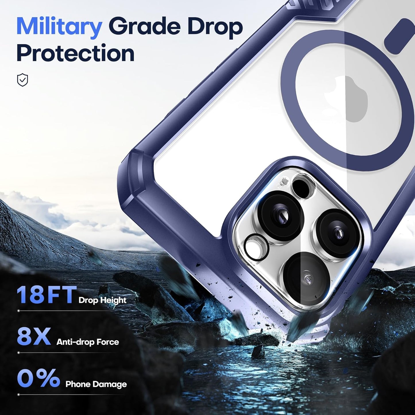 MOBOSI Compatible with iPhone 16 Pro Max Case