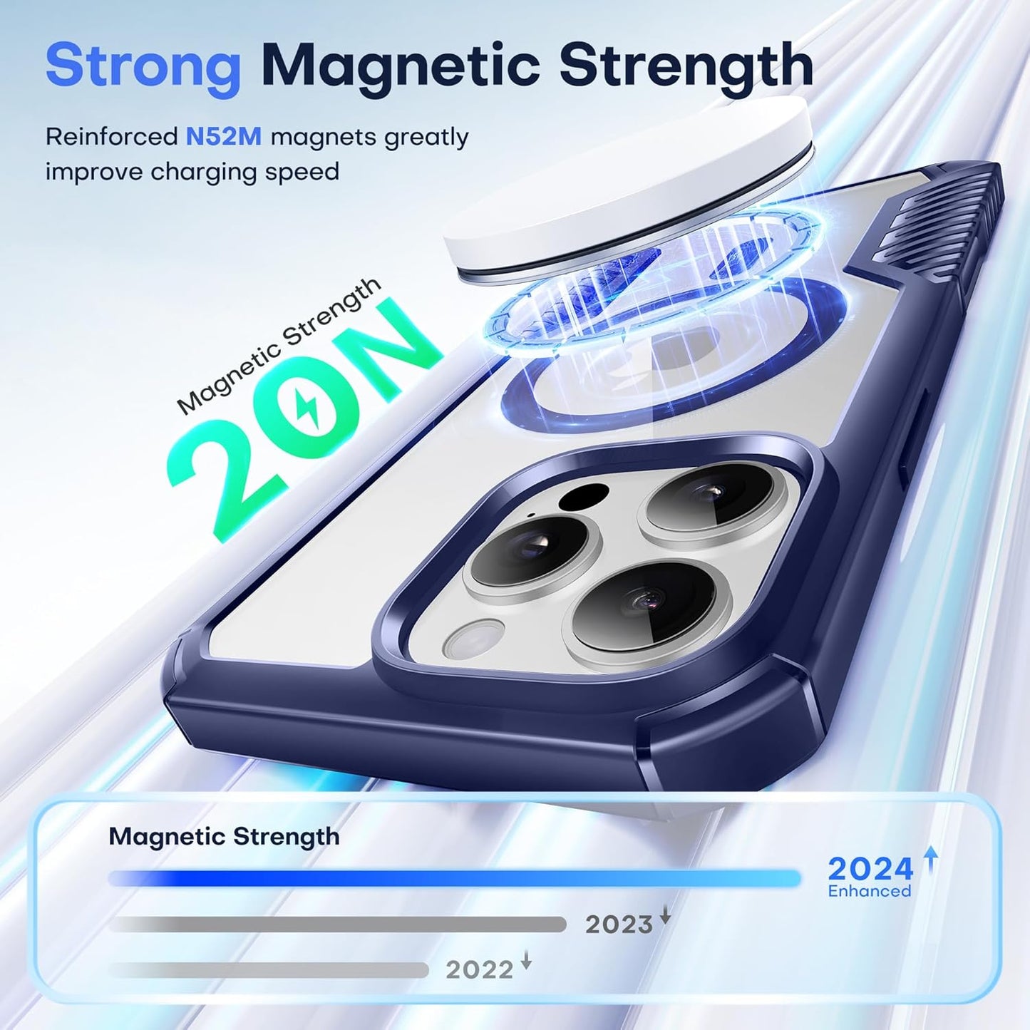 MOBOSI Compatible with iPhone 16 Pro Max Case