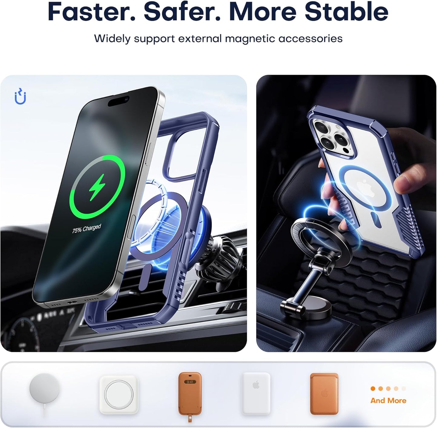 MOBOSI Compatible with iPhone 16 Pro Max Case