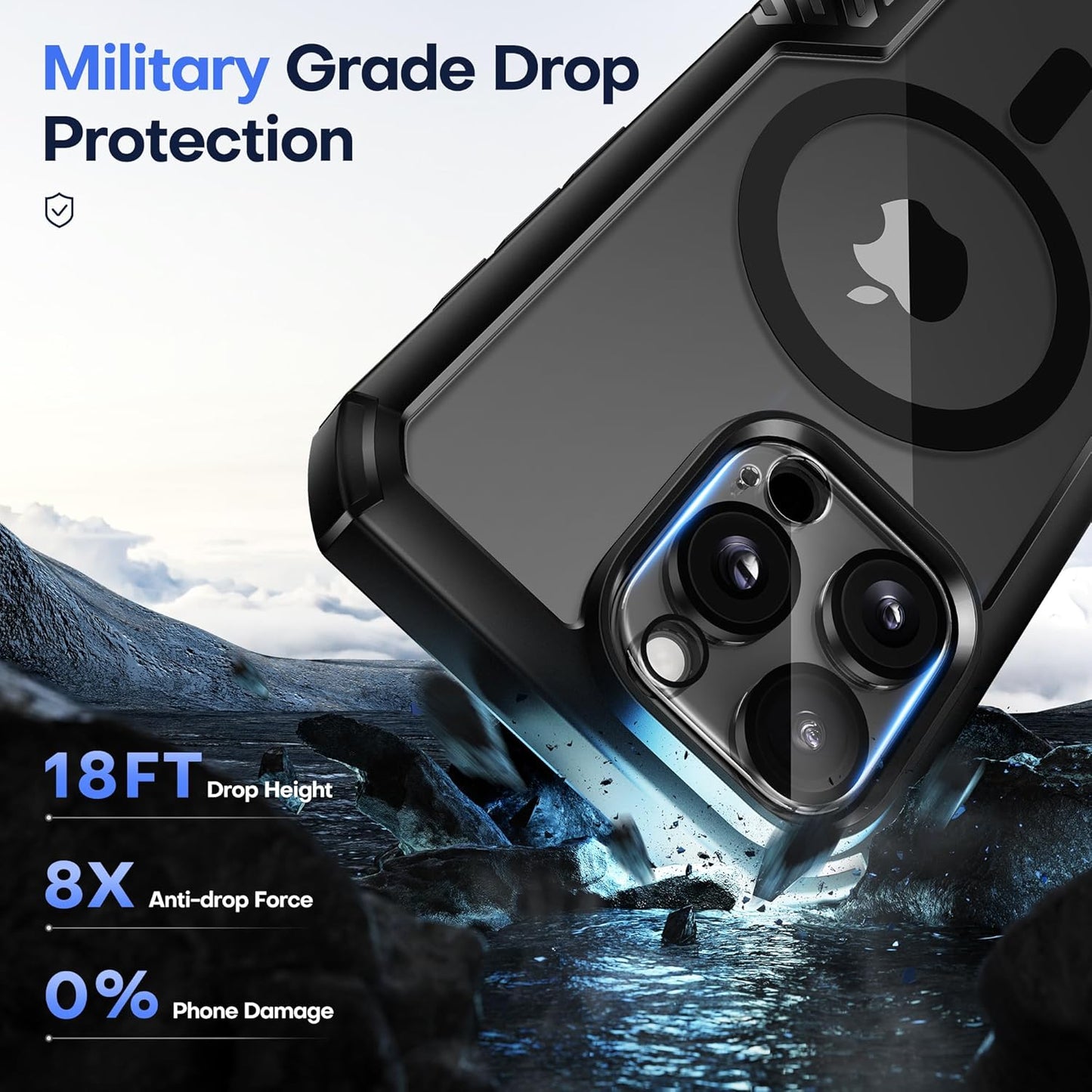 MOBOSI Compatible with iPhone 16 Pro Max Case
