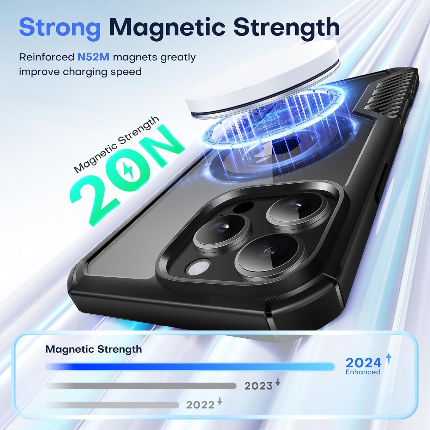 MOBOSI Compatible with iPhone 16 Pro Max Case