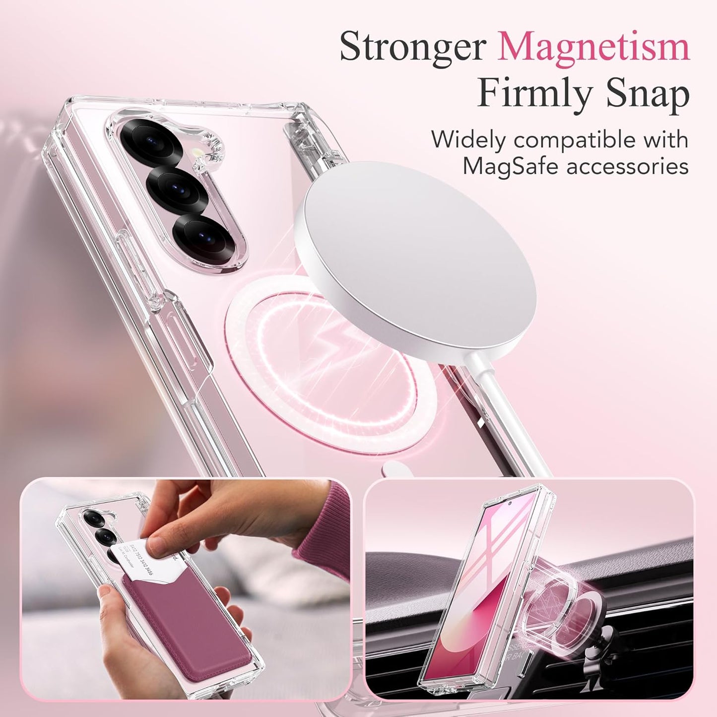 MOBOSI Magnetic Z Fold 6 Case with S Pen Holder