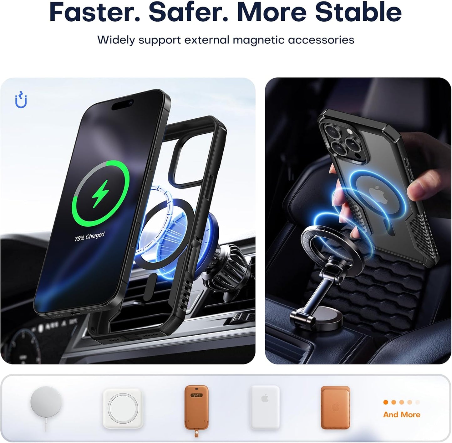 MOBOSI Compatible with iPhone 16 Pro Max Case