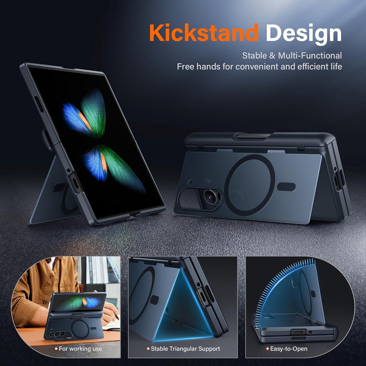 MOBOSI Upgraded for Samsung Galaxy Z Fold 6 Case