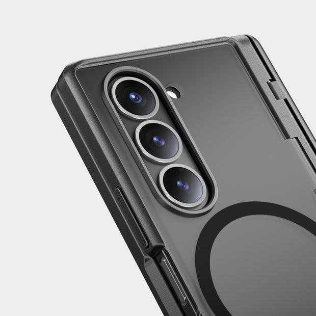 Samsung Galaxy Z Fold 6 Full Body Case – Shockproof with Privacy Screen, Hinge Protection & Stand