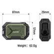 AirPods Pro 3 Case – IP68 Waterproof & Shockproof with MagSafe and Secure Lock-Green