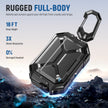 AirPods Pro 3 Case – IP68 Waterproof & Shockproof with MagSafe and Secure Lock-Black