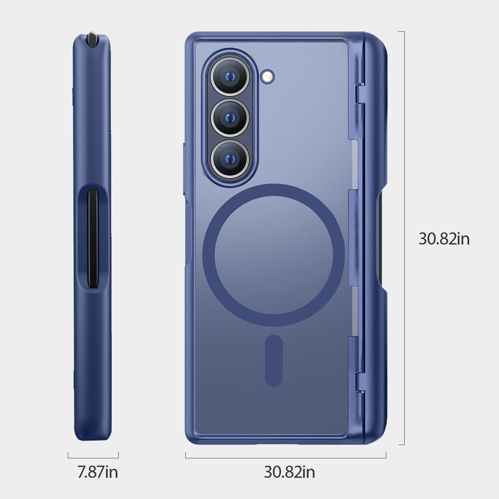 Galaxy Z Fold 6 Case – Full Protection with Privacy Screen, MagSafe & Built-in Kickstand
