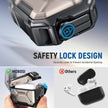 AirPods Pro 3 Case – IP68 Waterproof & Shockproof with MagSafe and Secure Lock-Beige