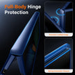 Galaxy Z Fold 8 MagSafe Case with Privacy Screen, Hinge Protection & Landscape Kickstand - Blue